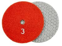 Алмазные гибкие шлифовальные круги Гайка мини Pads 5-STEP D100 №3